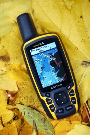 Навигатор Garmin GPS MAP 64 Rus для измерения площади