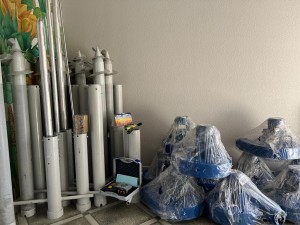 Зерновой аэратор ЗВУ для вентиляции зерна в насыпи