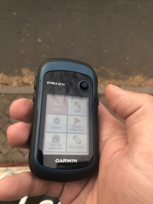 Навигатор Garmin eTrex 221x(20x) GPS, GLONASS для измерения площади